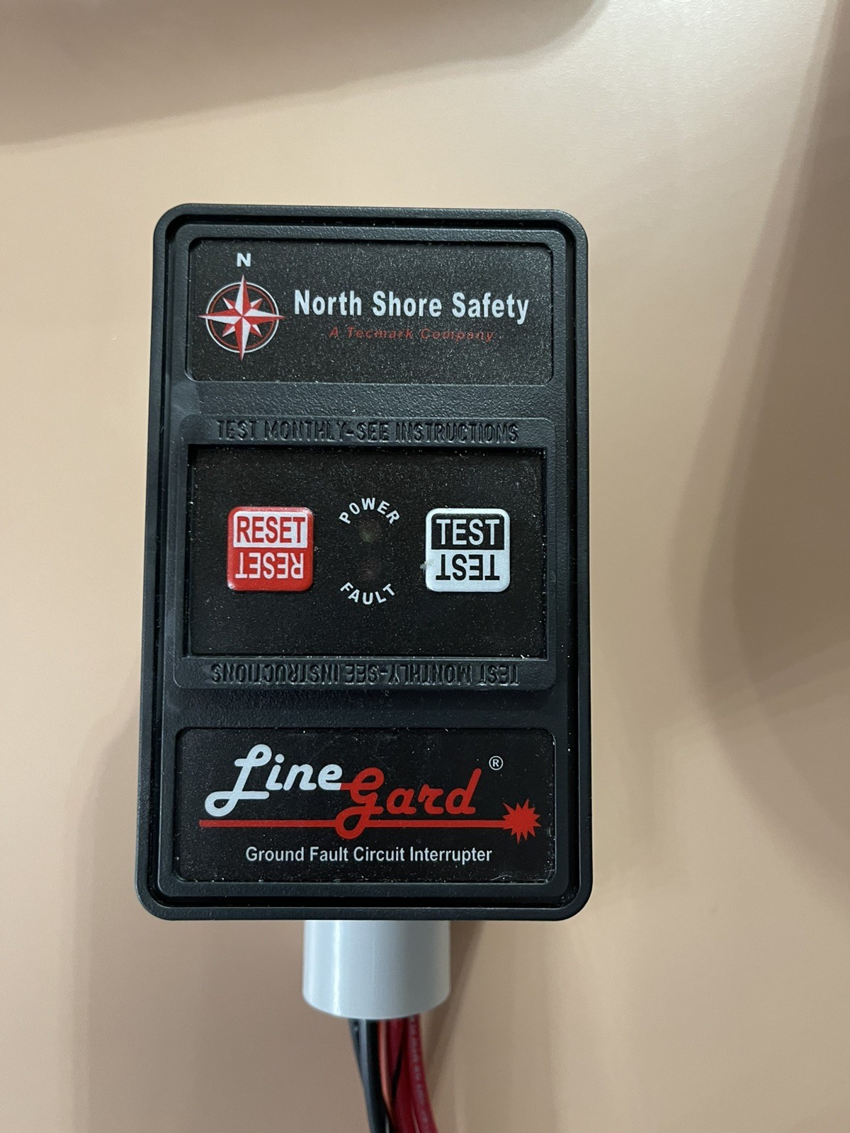 NORTH SHORE SAFETY LINEGARD PGFS-83005 30A 3 PH GROUND FAULT CIRCUIT INTERRUPTER