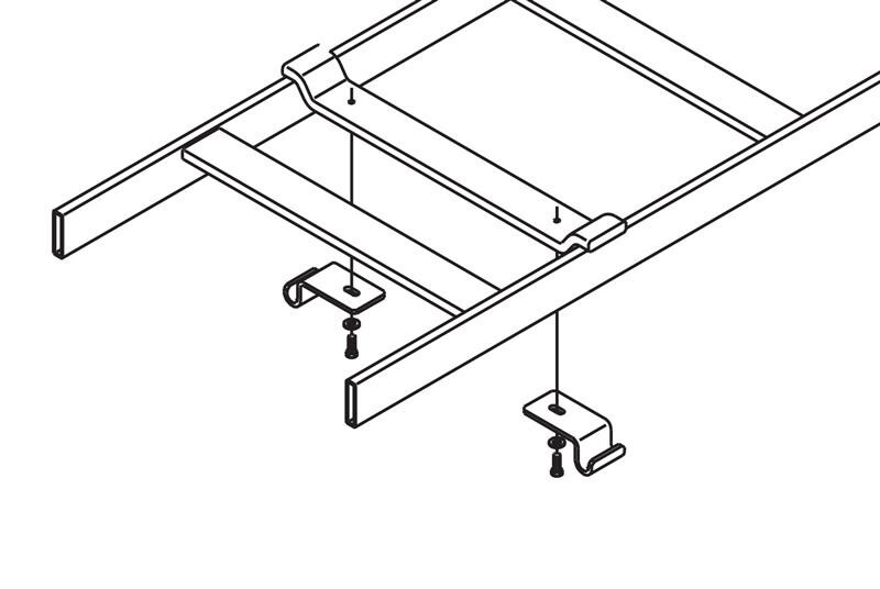 CHATSWORTH PRODUCTS CPI 12115-712 cable runway movable cross member 12″