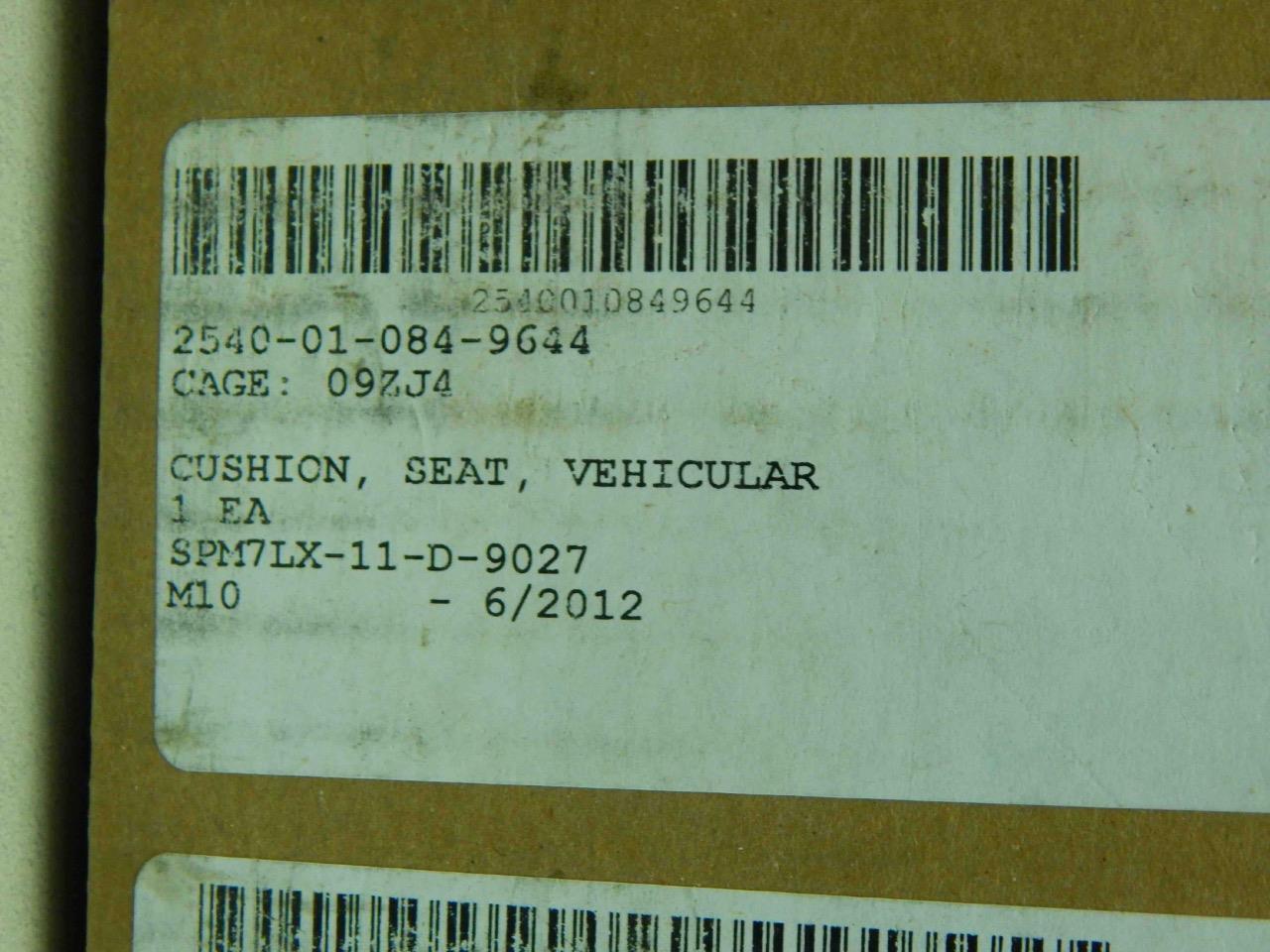 Military 12255960, ​Military Vehicle Back Rest Seat Cushion M923 M939 M900