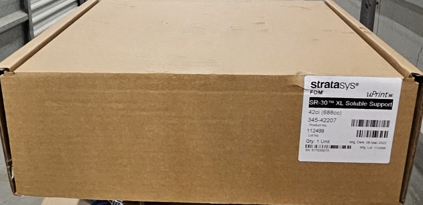 STRATASYS SR-30 XL Soluble Support Spool (PN: 345-42207) NEW