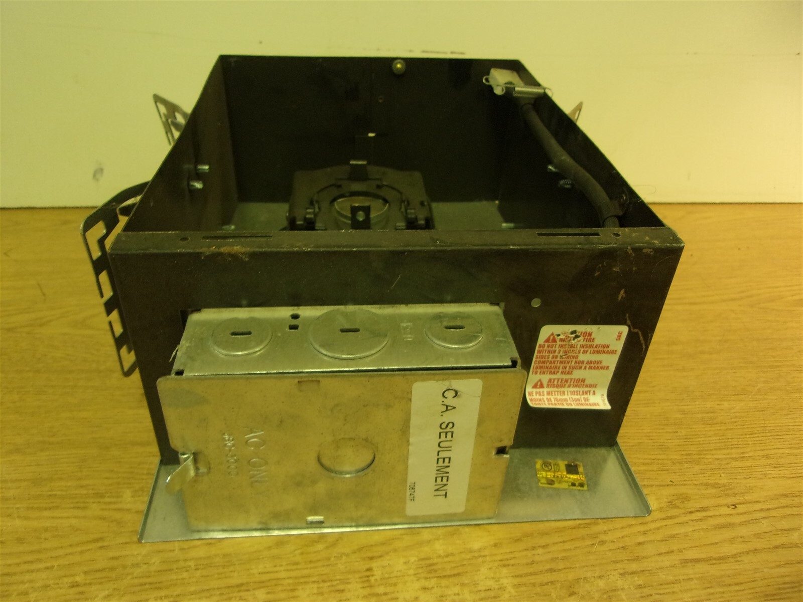 Liten Recessed Lighting Can Enclosure Faceplate 12″x8-1/2″ *FREE SHIPPING*