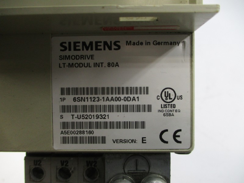 SIEMENS 6SN1123-1AA00-0DA1 80A (AS PICTURED) UNMP