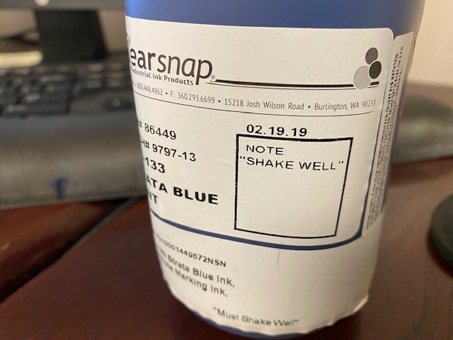 Clearsnap Strata Blue CLS-133 Parachute Marking Ink 16oz Exp 02-2019