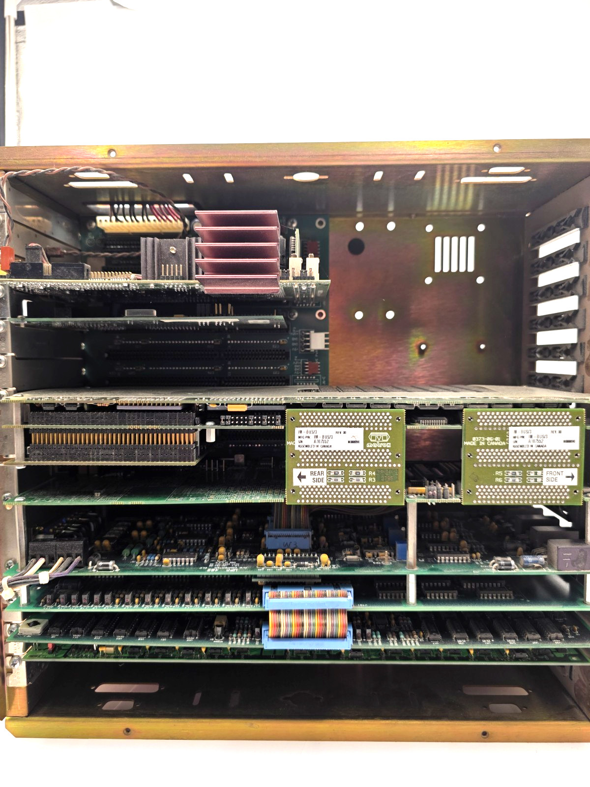 WPC CCR CLC RACK (INDUSTRIAL COMPUTER SOURCE) MODEL OEMC-15 (SEE DESCRIPTION)
