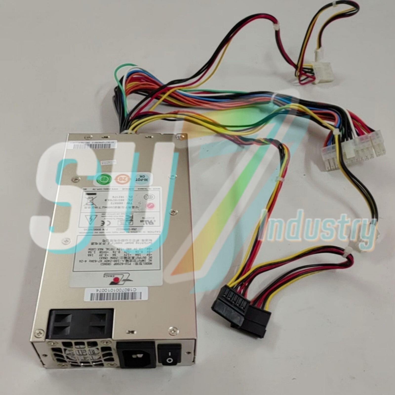 EMACS P1U-6200P Server Power Supply# 1pcs New In Box