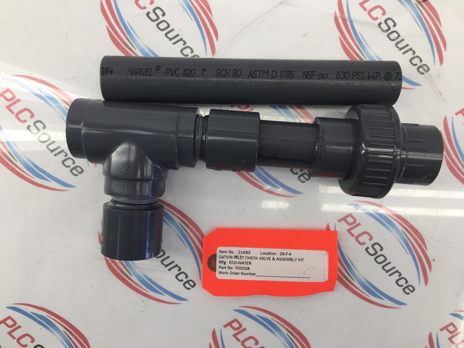 HARVEL PVC 1120 1” PIPE W/ +GF+ D2464 FITTINGS