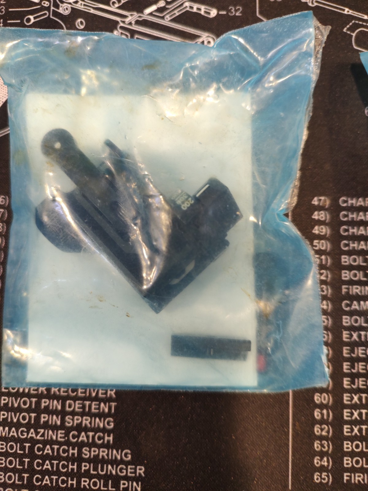 Mil-Spec / USGI Iron Rear Back-Up Flip Up Sights BUIS 200-600M