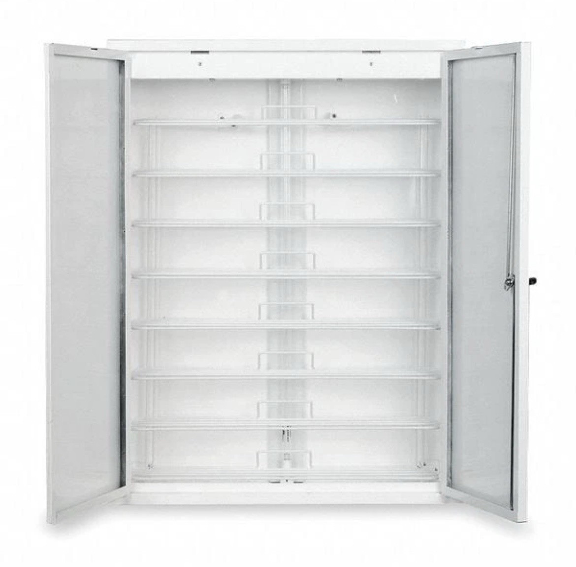 Sellstrom S90494 Eyewear Germicidal Cabinet, Case With Door, Steel, NEW In Box