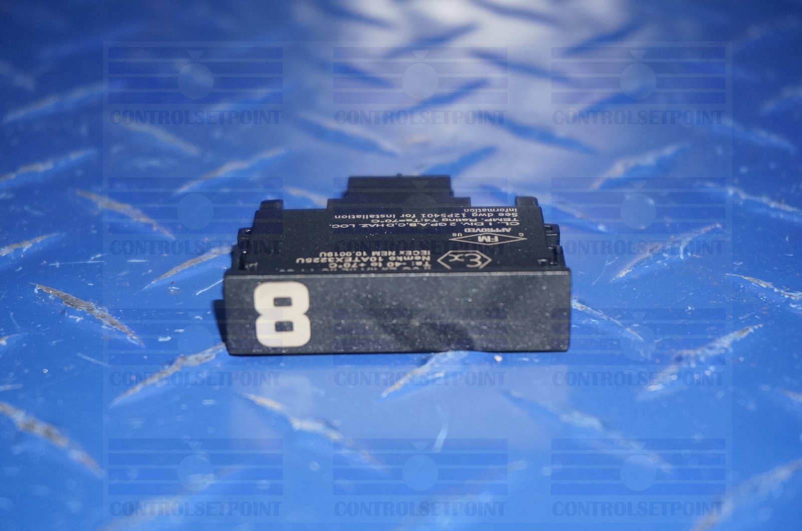 EMERSON DELTAV KL4501X1-BH1 ADDRESS PLUG #8 KL4501X1BH1 12P4983