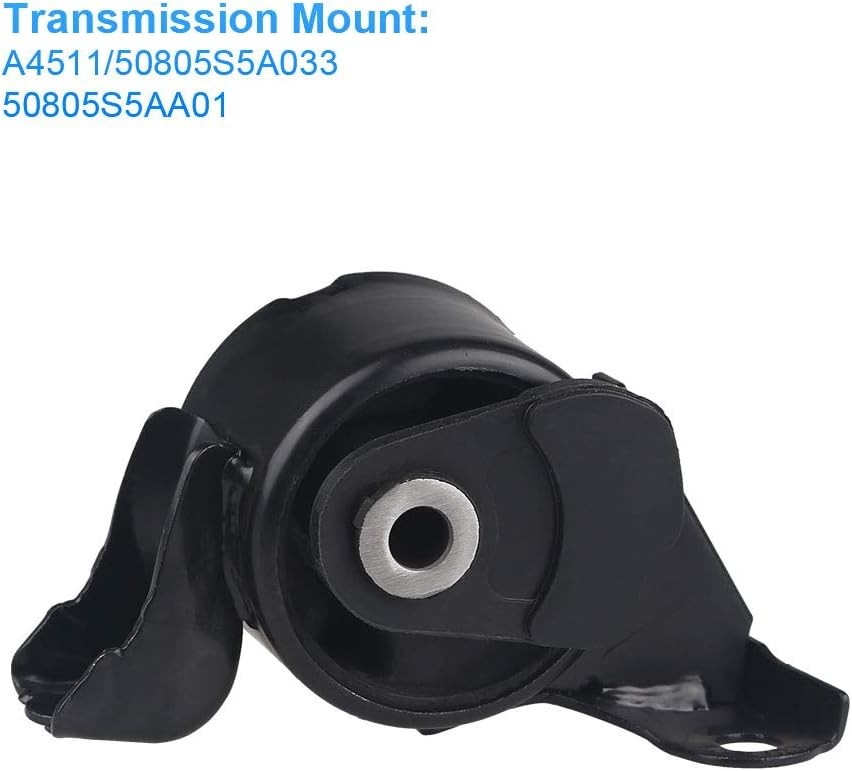 4Pcs Engine Motor & Auto Transmission Mount for Honda Civic 1.7L 2001-2005