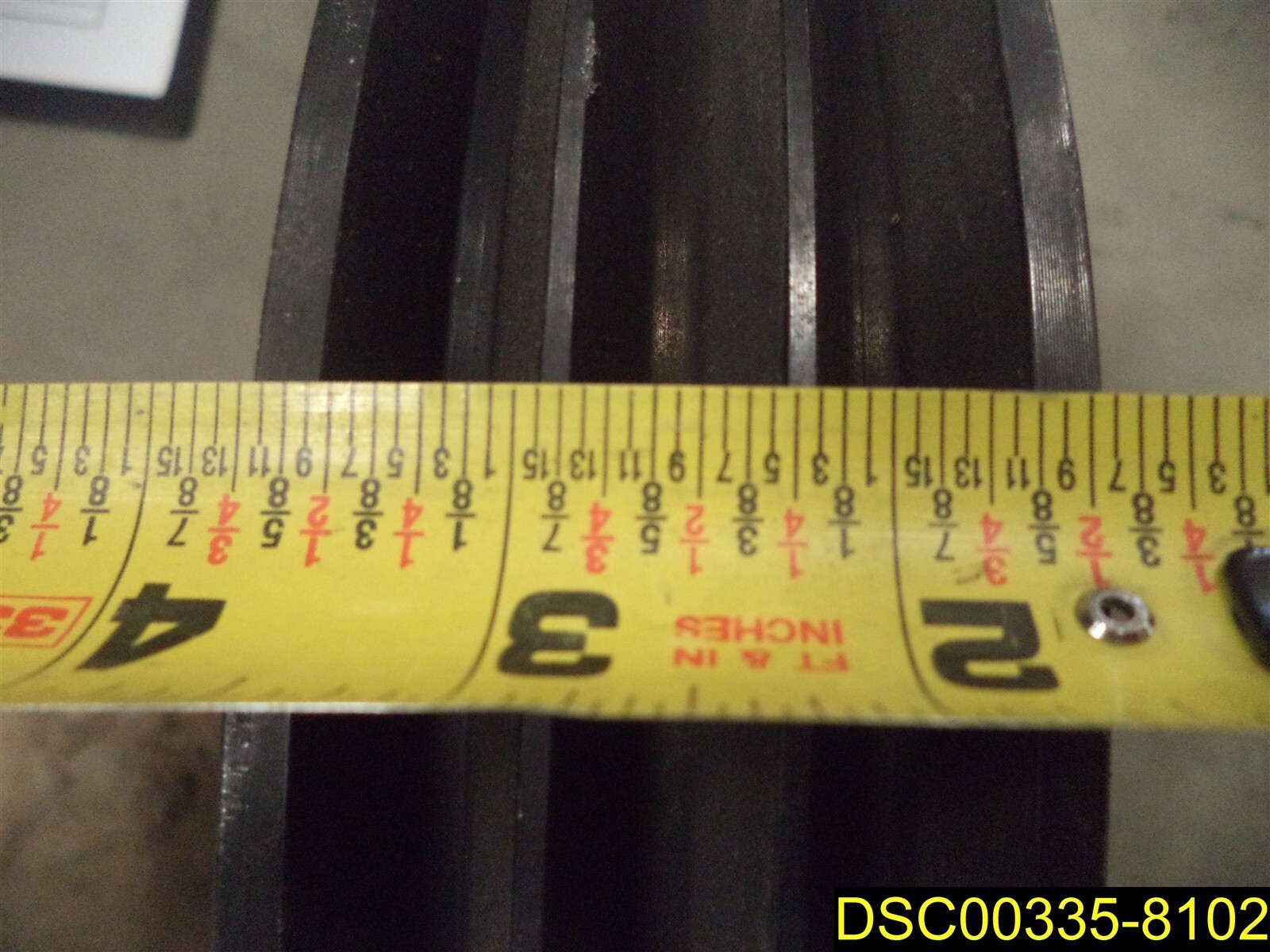 DODGE 3-5V11.80-SF SHEAVE 455287, 11 3/4″ OD, 3 1/8″ Bore