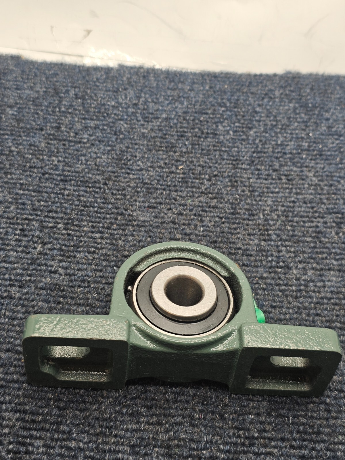 (QTY 2) PGN P202 /UC202-10: BLOCK BEARING 5/8″ BORE CAST IRON CAGE