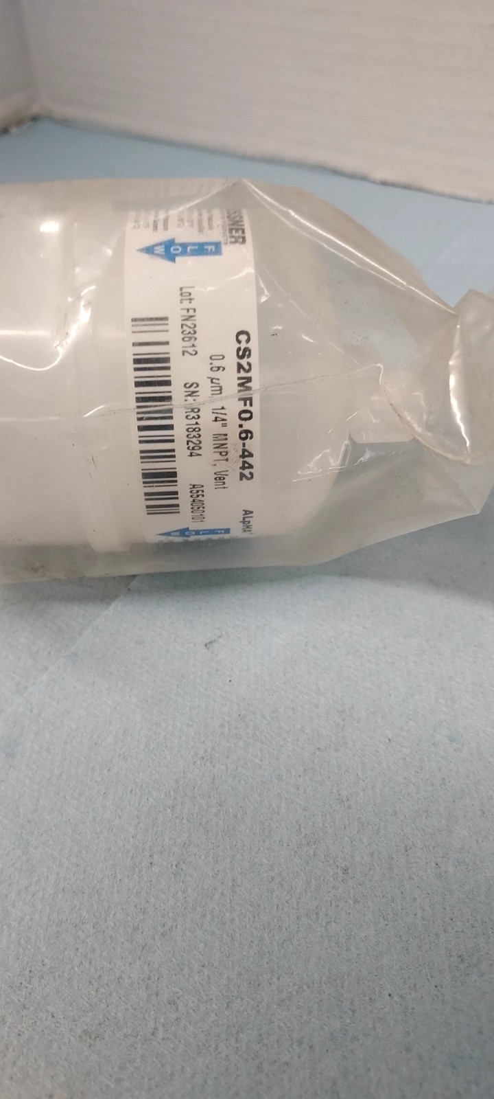 Meissner Filtration Products CSMF0.6-442 0.6 pm 1/4″ MNPT, Vent “NEW”