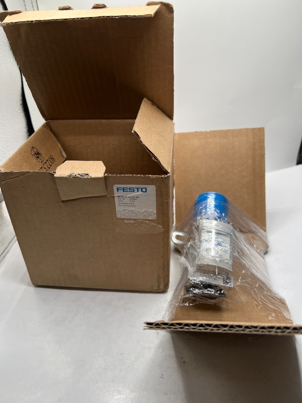 Festo MS4N-LR-1/4-D6-WR 527691 Pressure Regulator 0.8-14 BAR OPERATING PRESSURE