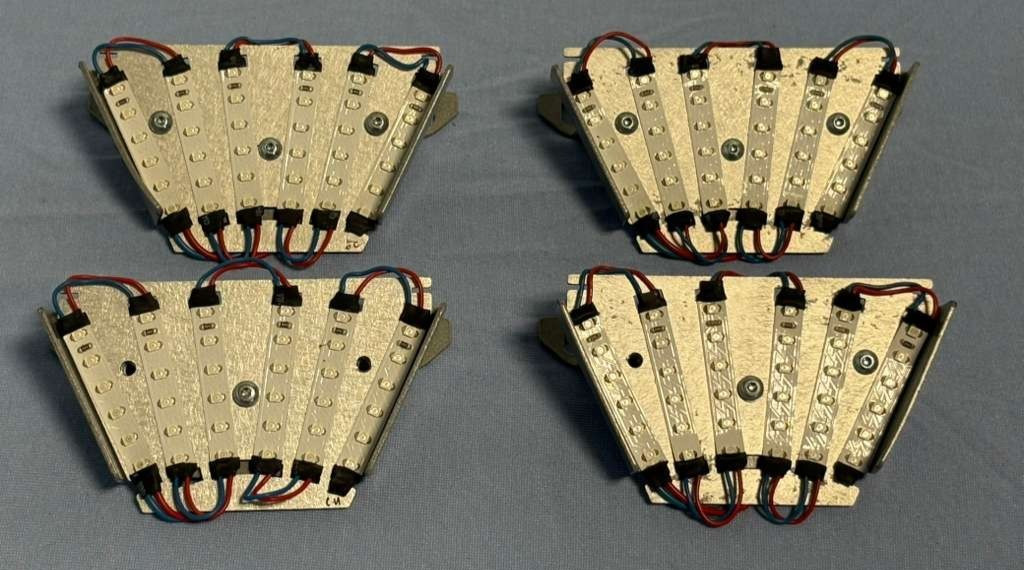 QTY 4 Baggage Scanner Detector Strips / Lead Curtains Part for Adani BV 5030