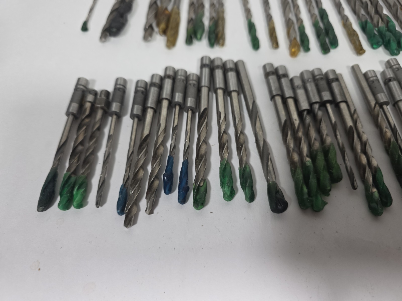 73x PTD HSS Brazil Quick-Change Drill Bits Lot Assorted Various Sizes Aircraft