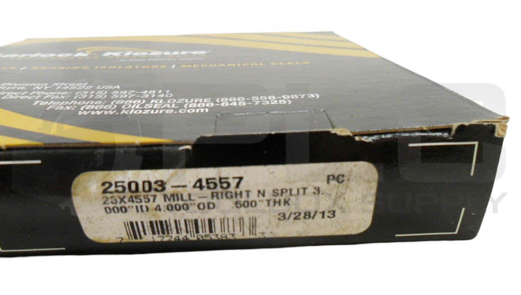 NEW GARLOCK KLOZURE 25003-4557 SEAL 3″ ID 4″ OD 23X4557