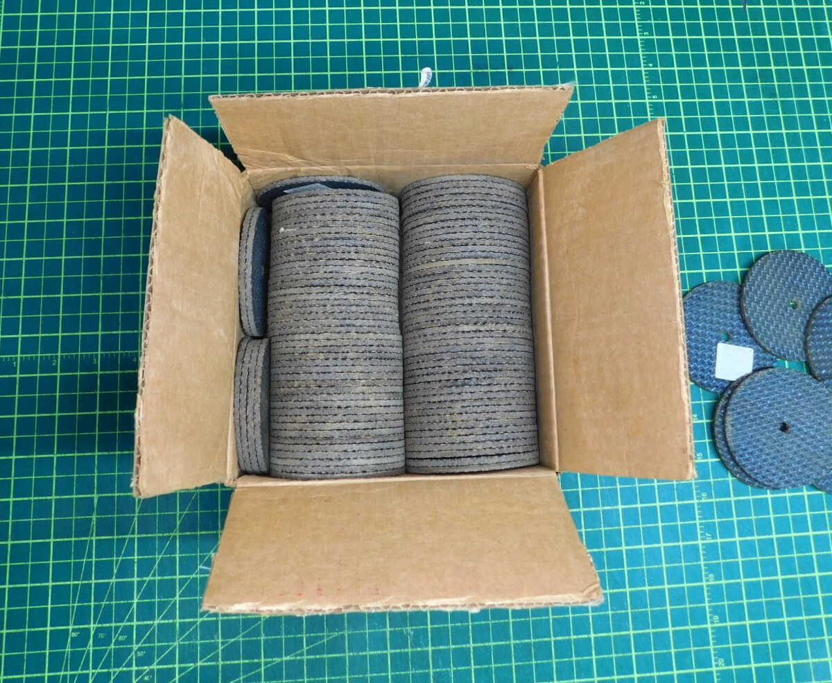Bullard Abrasives 53333 Type 1 Grinding Wheel 3″ X 1/8″ x 1/4″ (25-Pack)