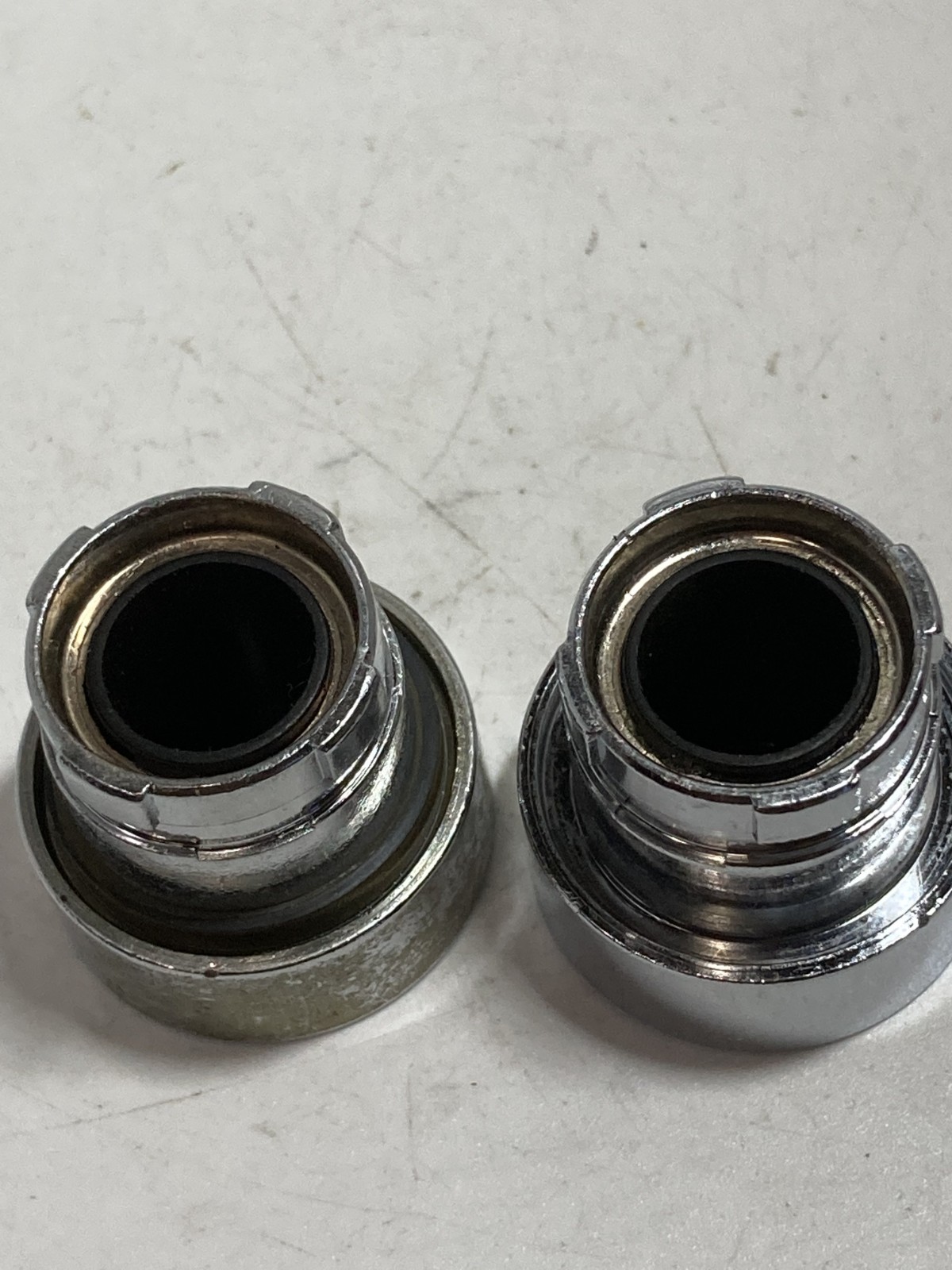 SCHNEIDER ZB4BH02 PUSHBUTTON OPERATOR FLUSH BLACK (LOT OF 2)