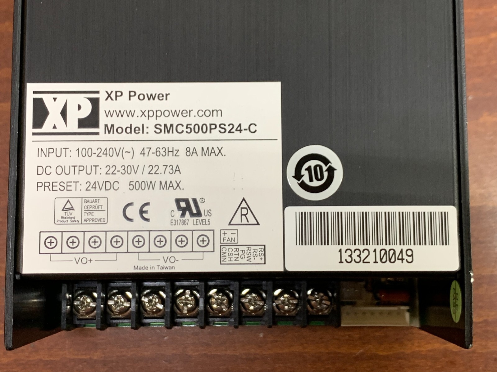 XP Power SMC500PS24-C Power Supply SMC500PS24C