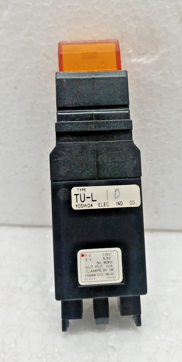 Yoshida Electric TU-L 1 D P. V. 115 V S.V. 505 V 50/60 Hz Output 1 VA