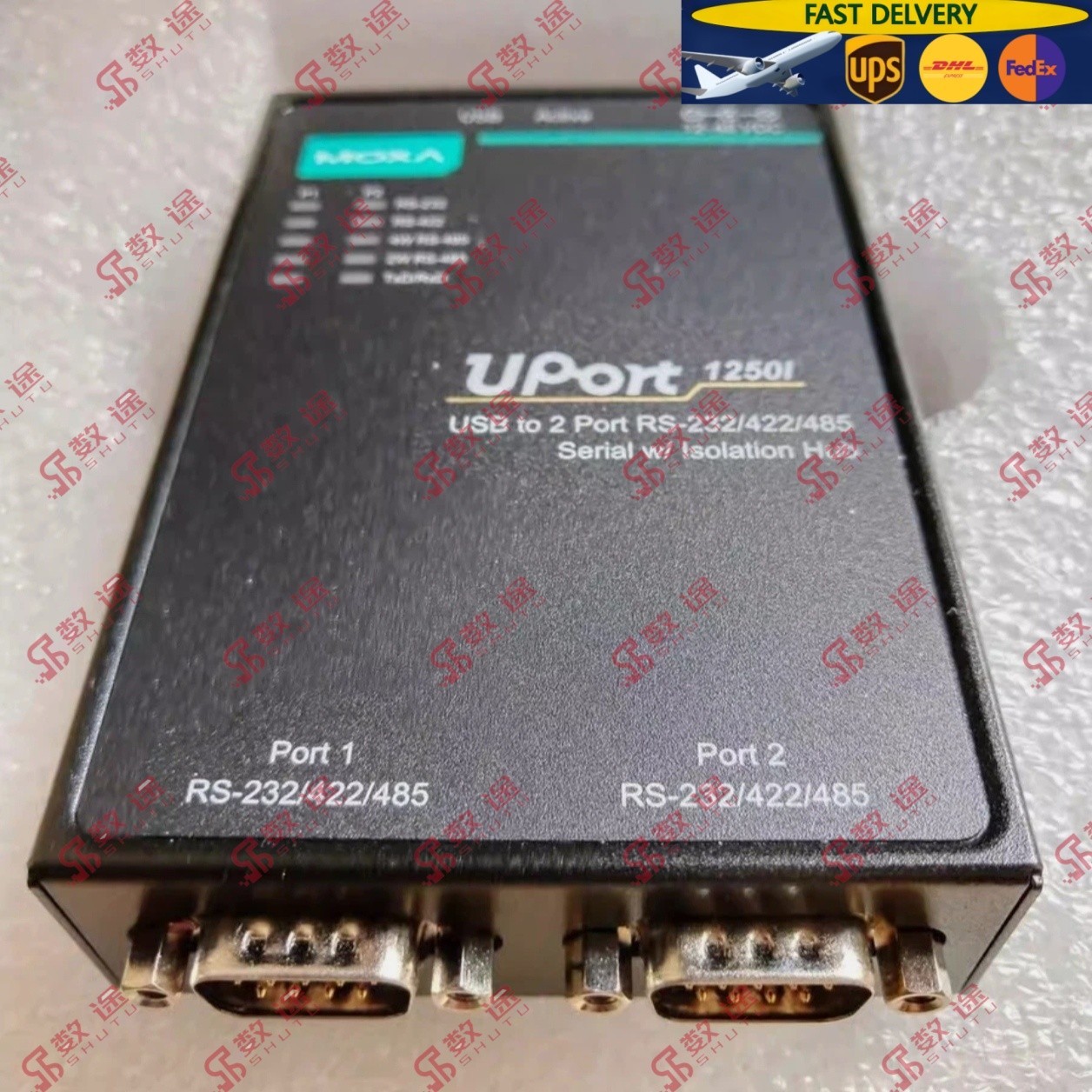 MOXA UPort 1250I Interface Converter#1pcs new by UPS