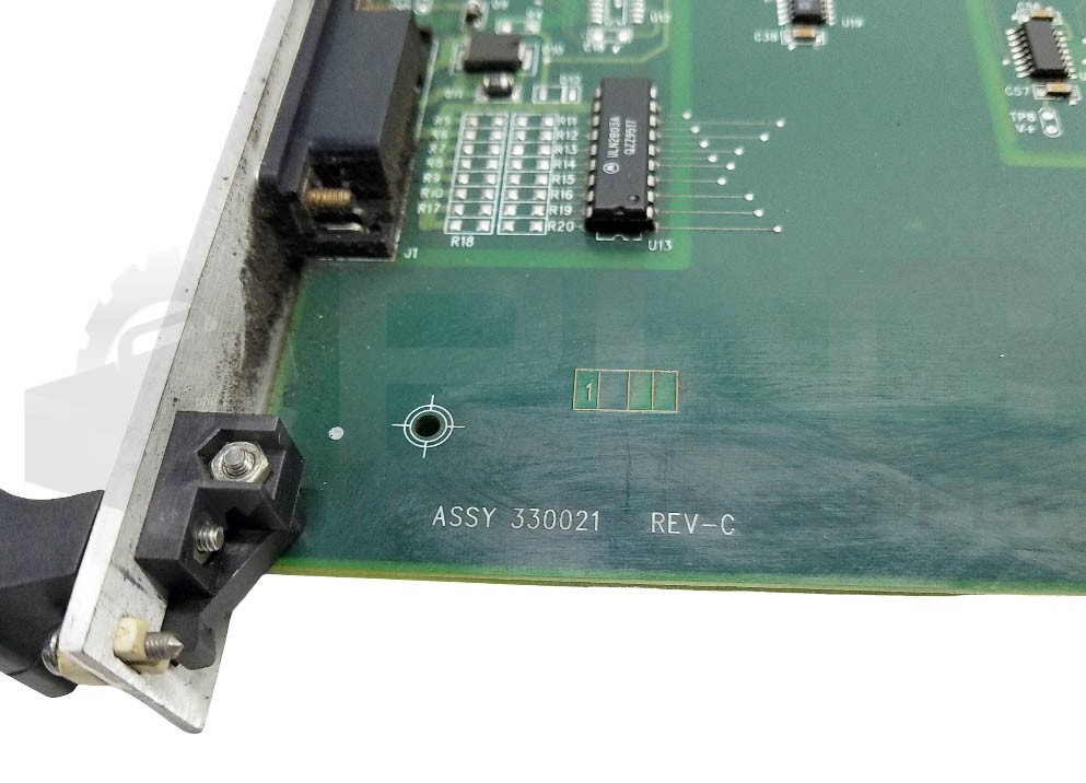 VAN DORN ASSY 330021 REV C TEMPERATURE PCB BOARD CARD, PC330-021
