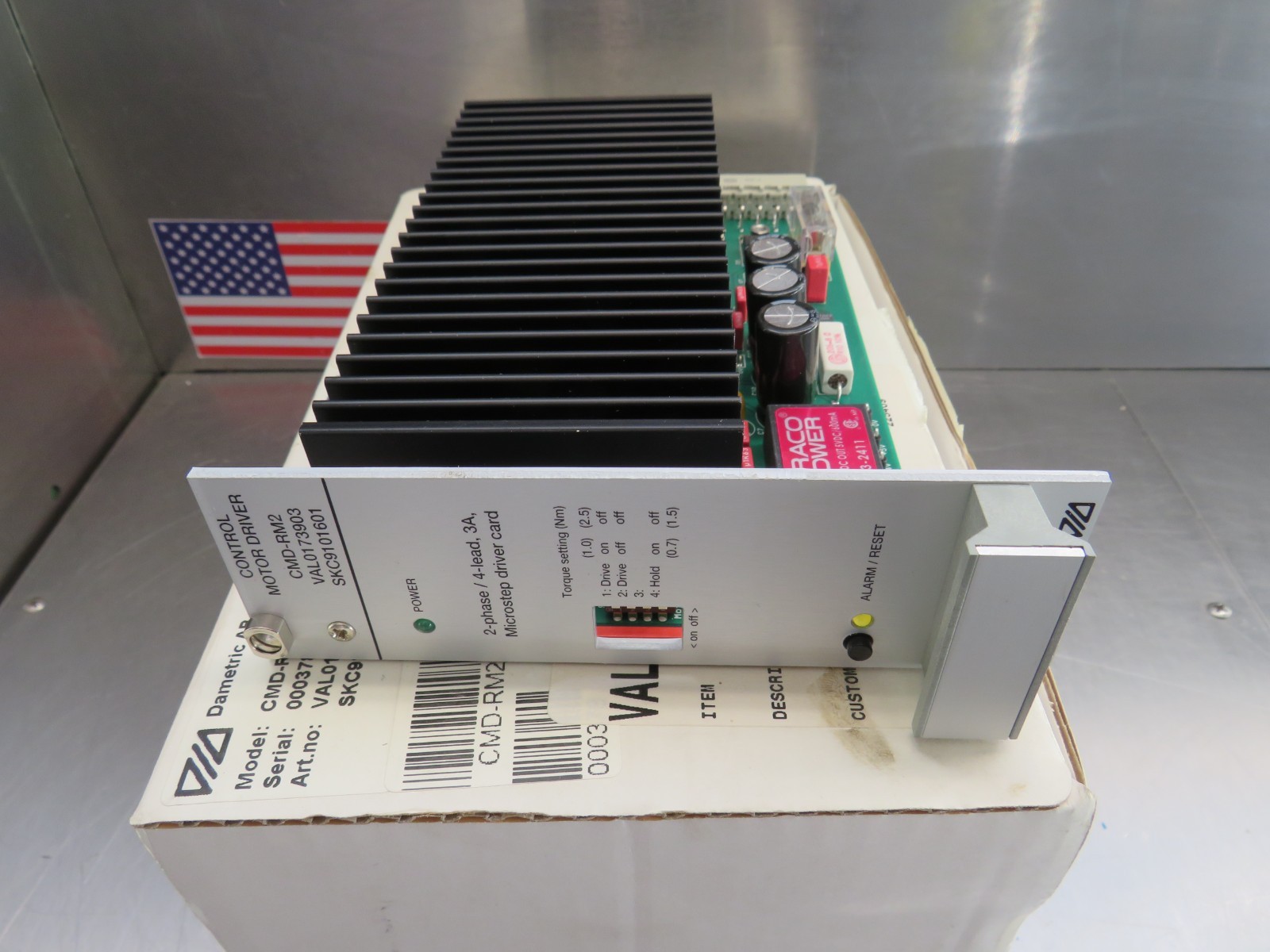 Metso Dametric AB CMD-RM2 VAL0173903 SKC9101601 Control Motor Driver