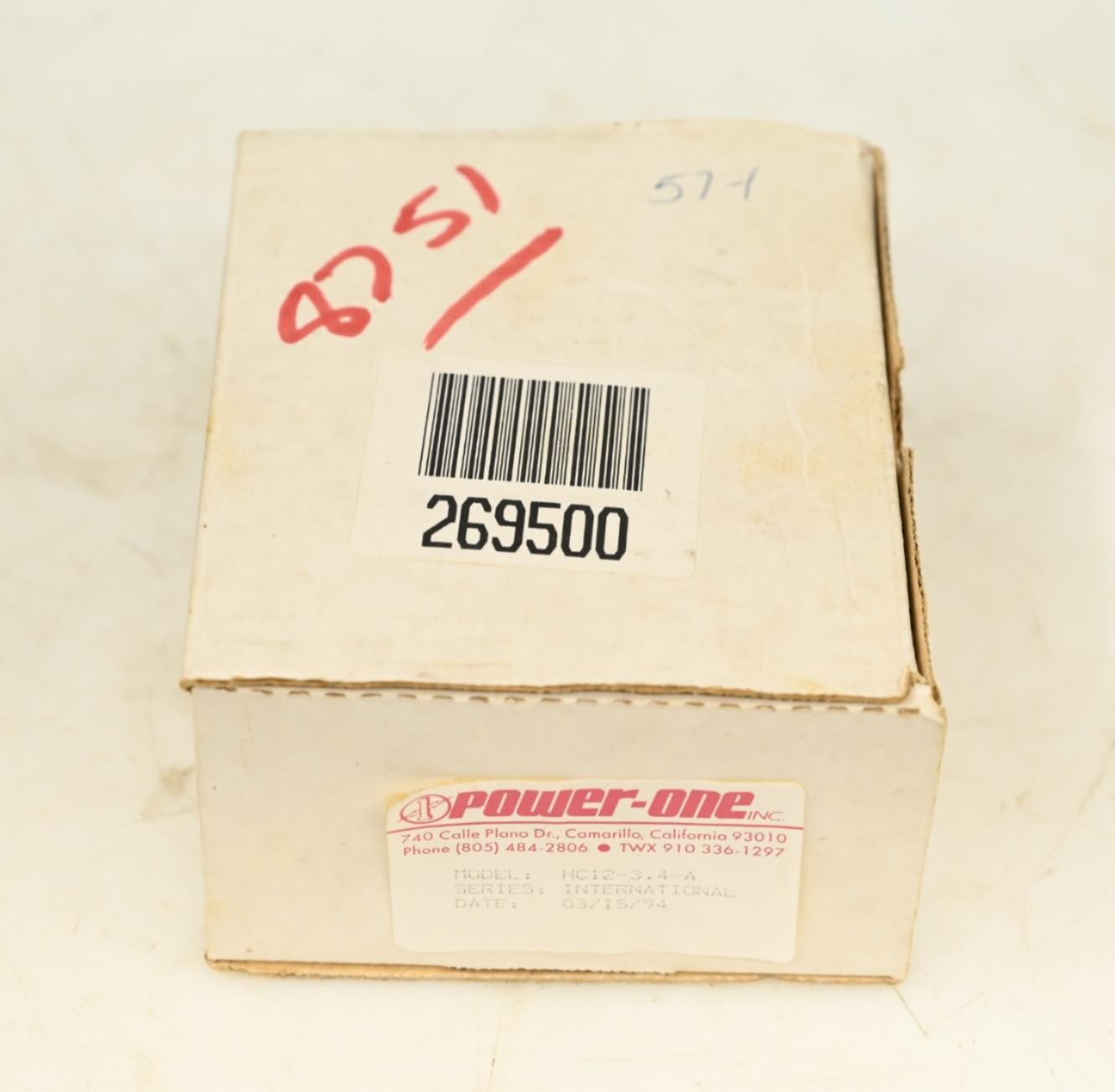 Power-One HC12-3.4-A Power Supply