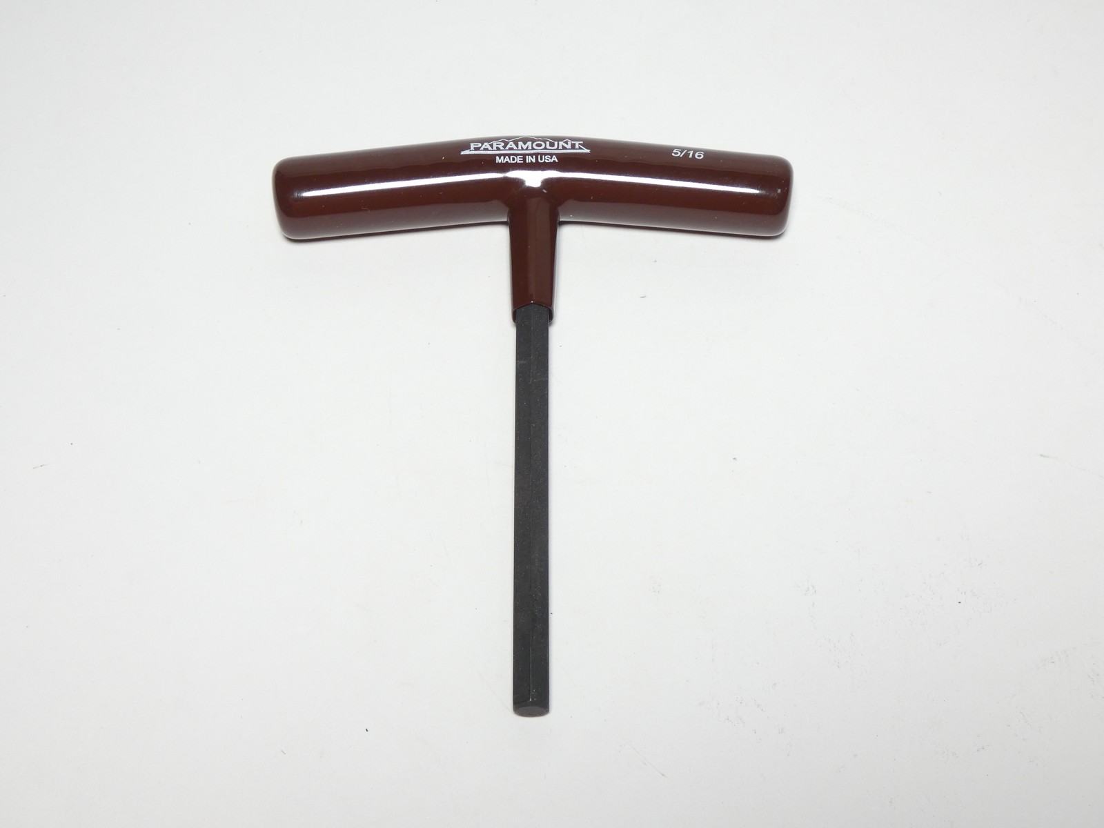 *Lot of 2* Paramount 78920402 T-Handle Cushion Grip Hex End Key 5/16″ x 6″ Br…