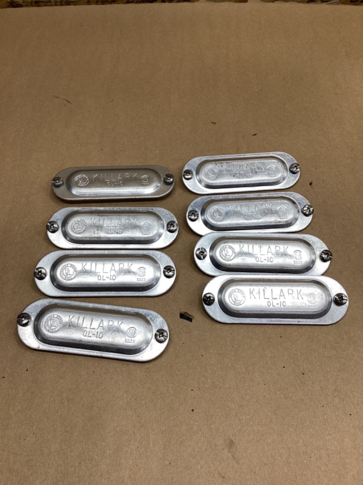 Killark OL-10 24-3650 2630 Covers, Lot of 8 #124L25