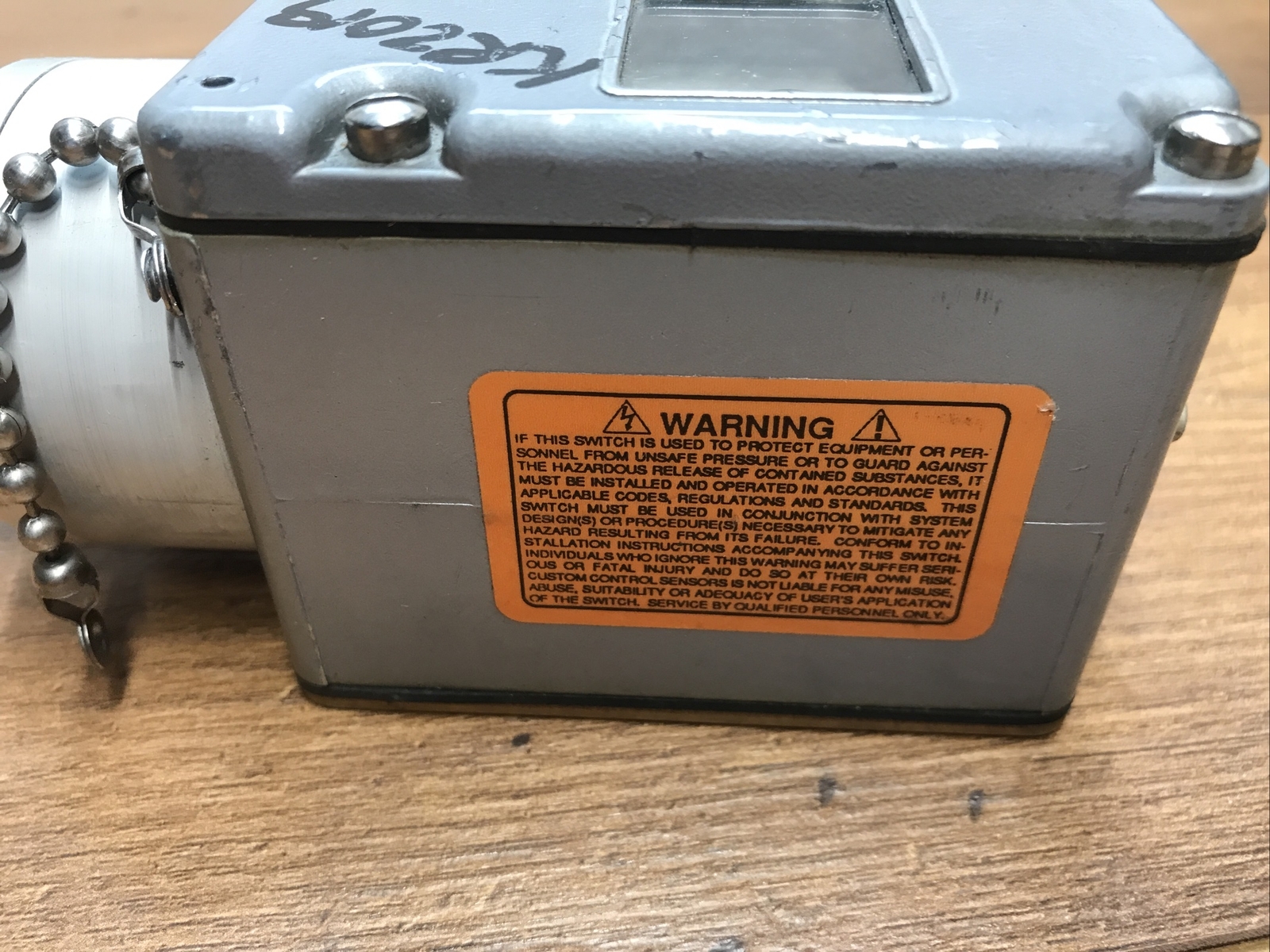 (1) USED – CCS 6600GX5 DUAL SNAP PRESSURE SWITCH – Free Shipping