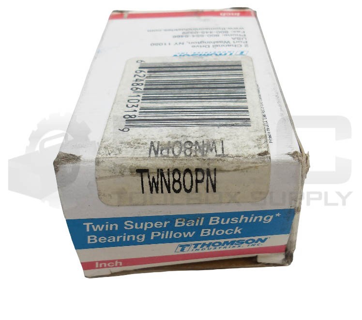 NEW THOMSON TWN8OPN PILLOW BLOCK BEARING 1/2″ BORE TEN 8 OPN TWN80PN *READ*