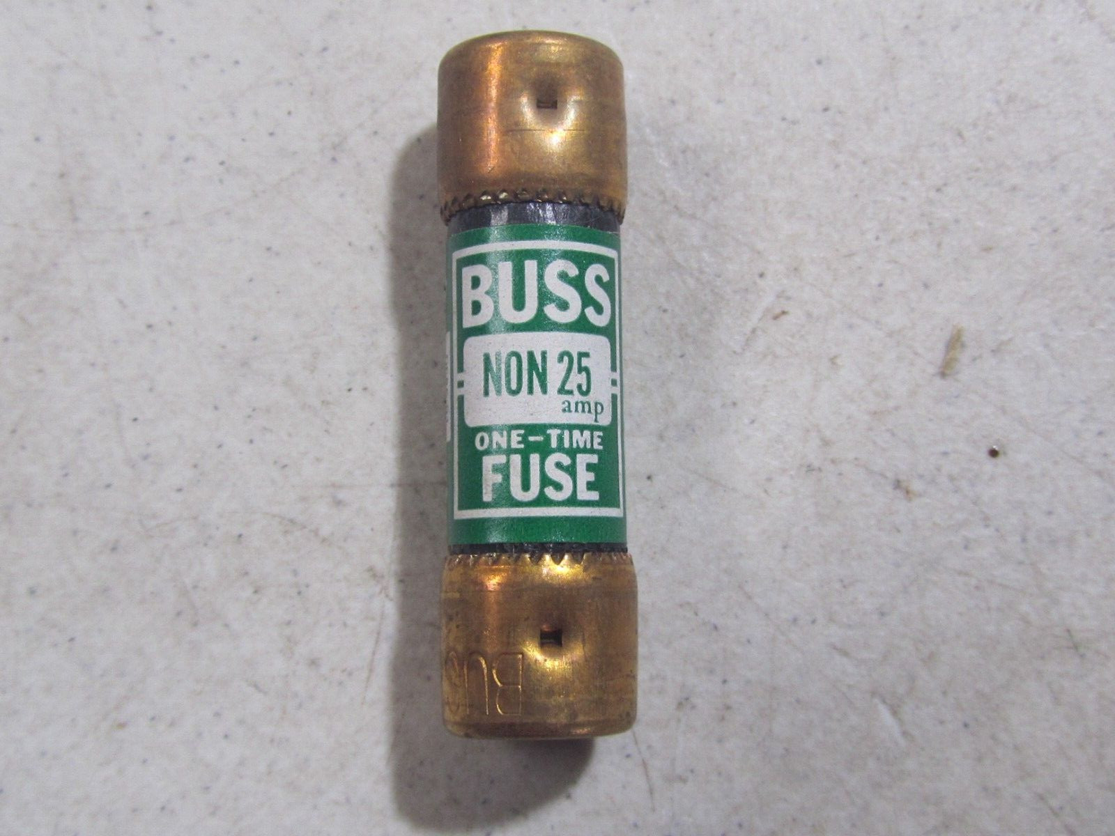Box of 8 BUSS NON-25, One-Time Fuses