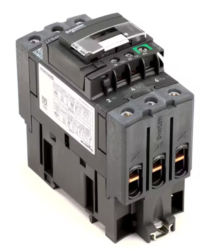Giles LC1D40A, 2F18403, Contactor, 208V, 60A, 3 Pole, Square-Vat Banked Fryers