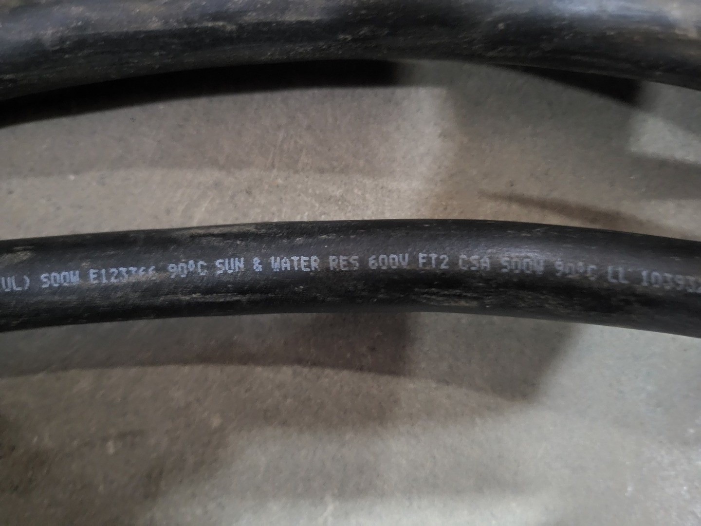 TF CABLE FLEXTREME SOOW Power Cord 12 AWG 3 Conductor 600V – Wire & Cable