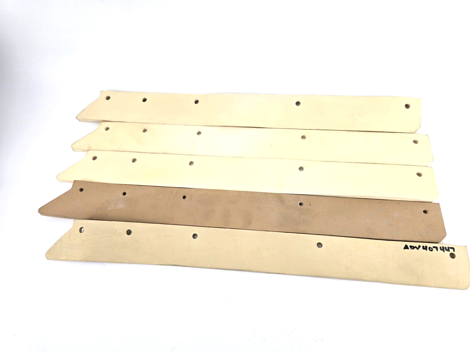 NOS 5pcs Advance 407447 Tan Gum Squeegee