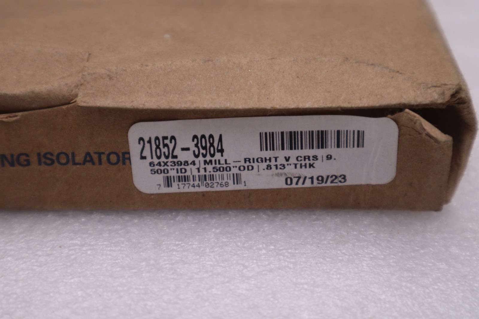GARLOCK KLOZURE 21852-3984 OIL SEAL 9.500 in Shaft, 11.500 in Bore NEW UNIT