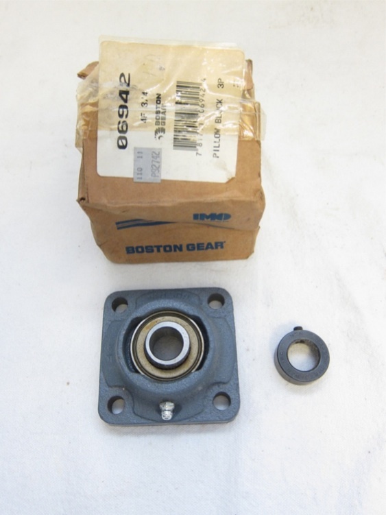New Boston Gear 06942 4F 3/4 Flange Mounted Pillow Block 3P 
