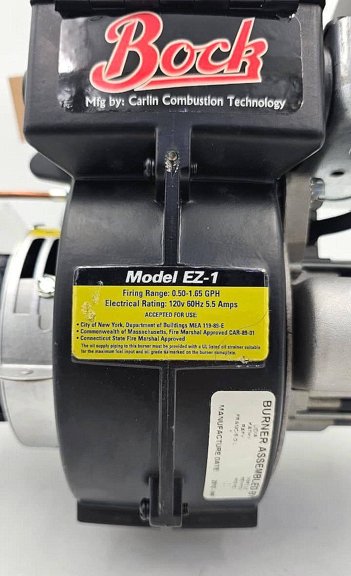Carlin EZ-1 Oil Burner – High-Efficiency Light Commercial Burner | 120V | 60Hz