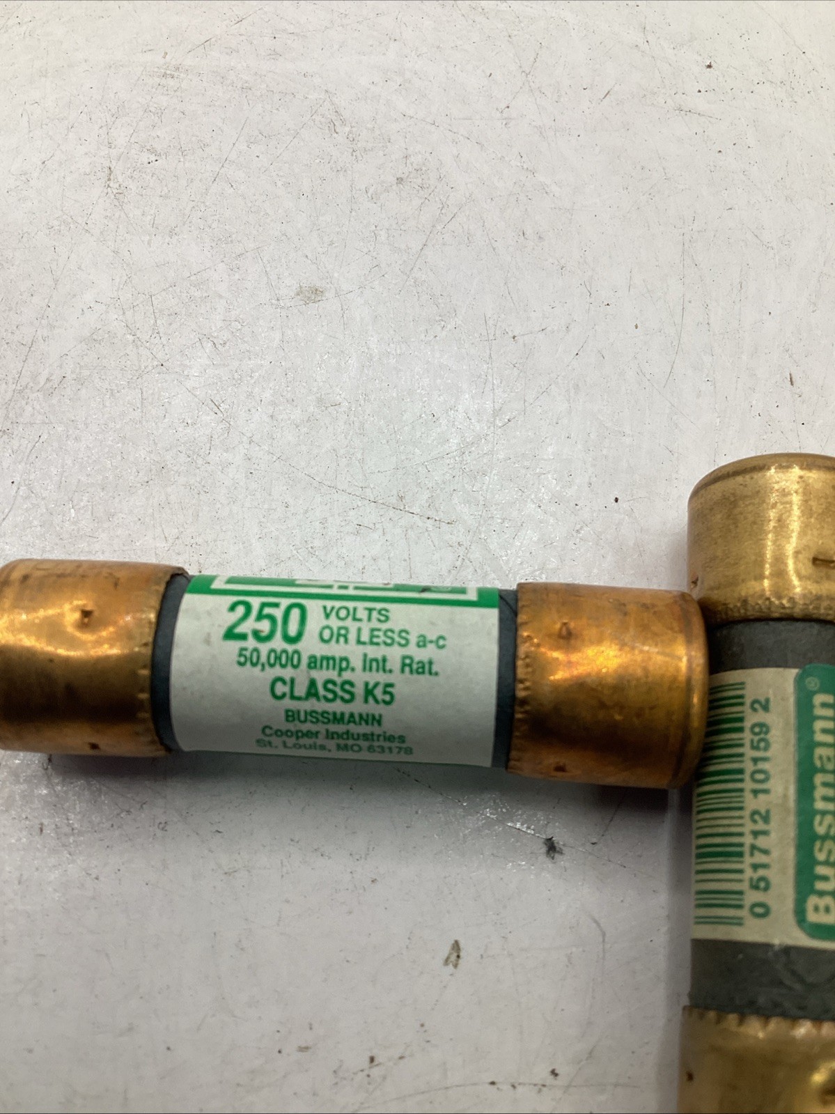 Buss NON-30 30-Amp 250 Volts Fuses Class K5 (lot of 3)