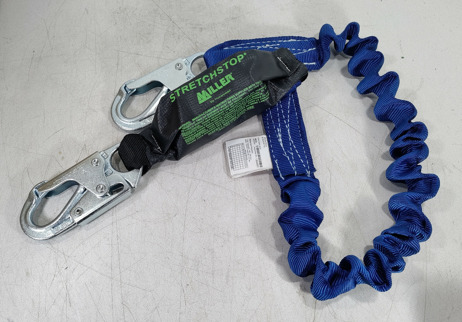 1 NEW KLEIN 87091 SAFETY HARNESS SIZE LARGE w/ MILLER LANYARD NIB **MAKE OFFER**