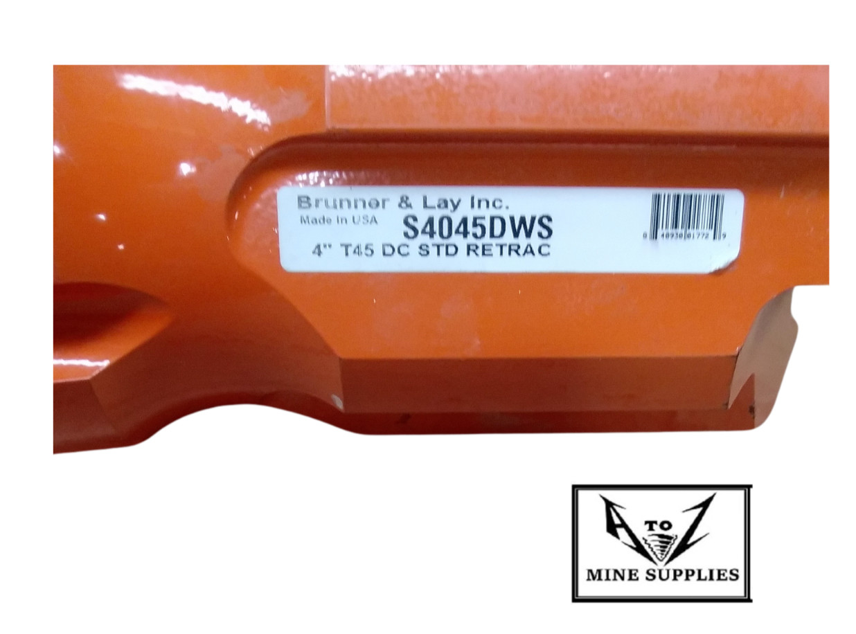Brunner & Lay S4045DWS T45 4″ (102mm) DC Retract Button Drilling Bit