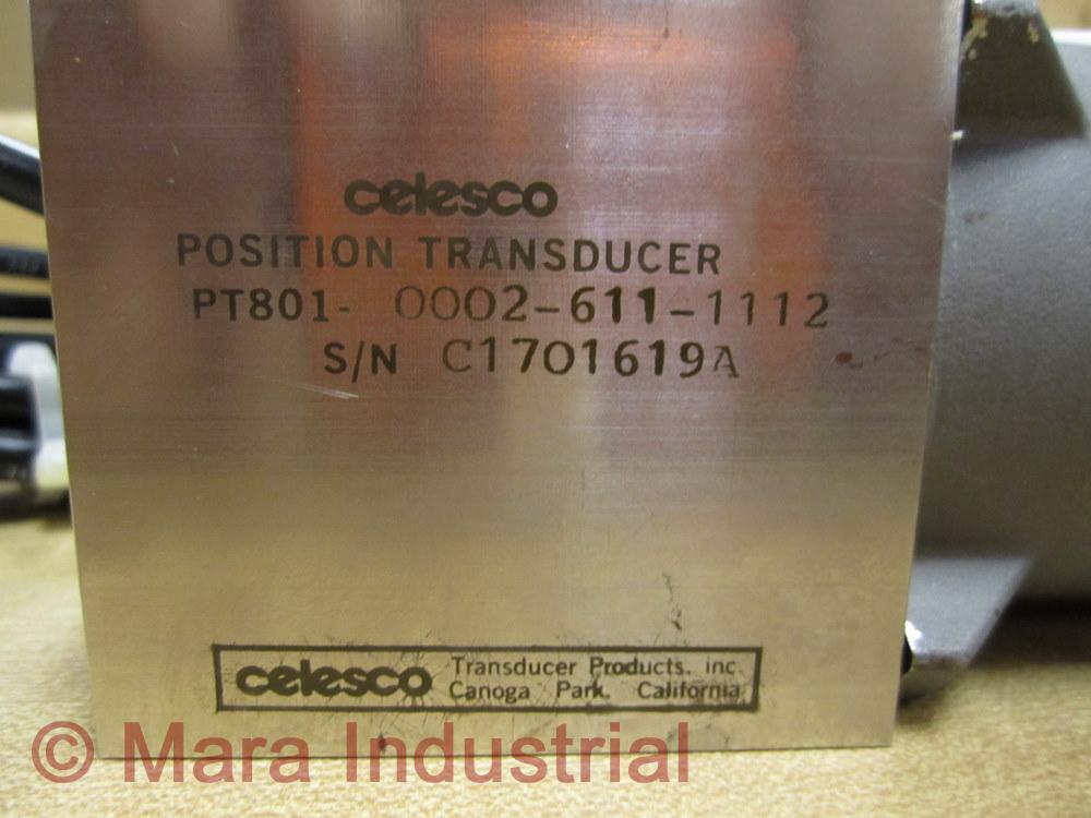 Celesco PT801-0002-611-1112 Position Transducer