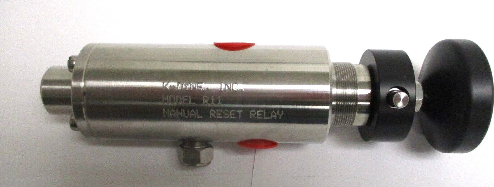 K-DYNE , R11 , 1/4″ FNPT MANUAL REST RELAY , SURPLUS