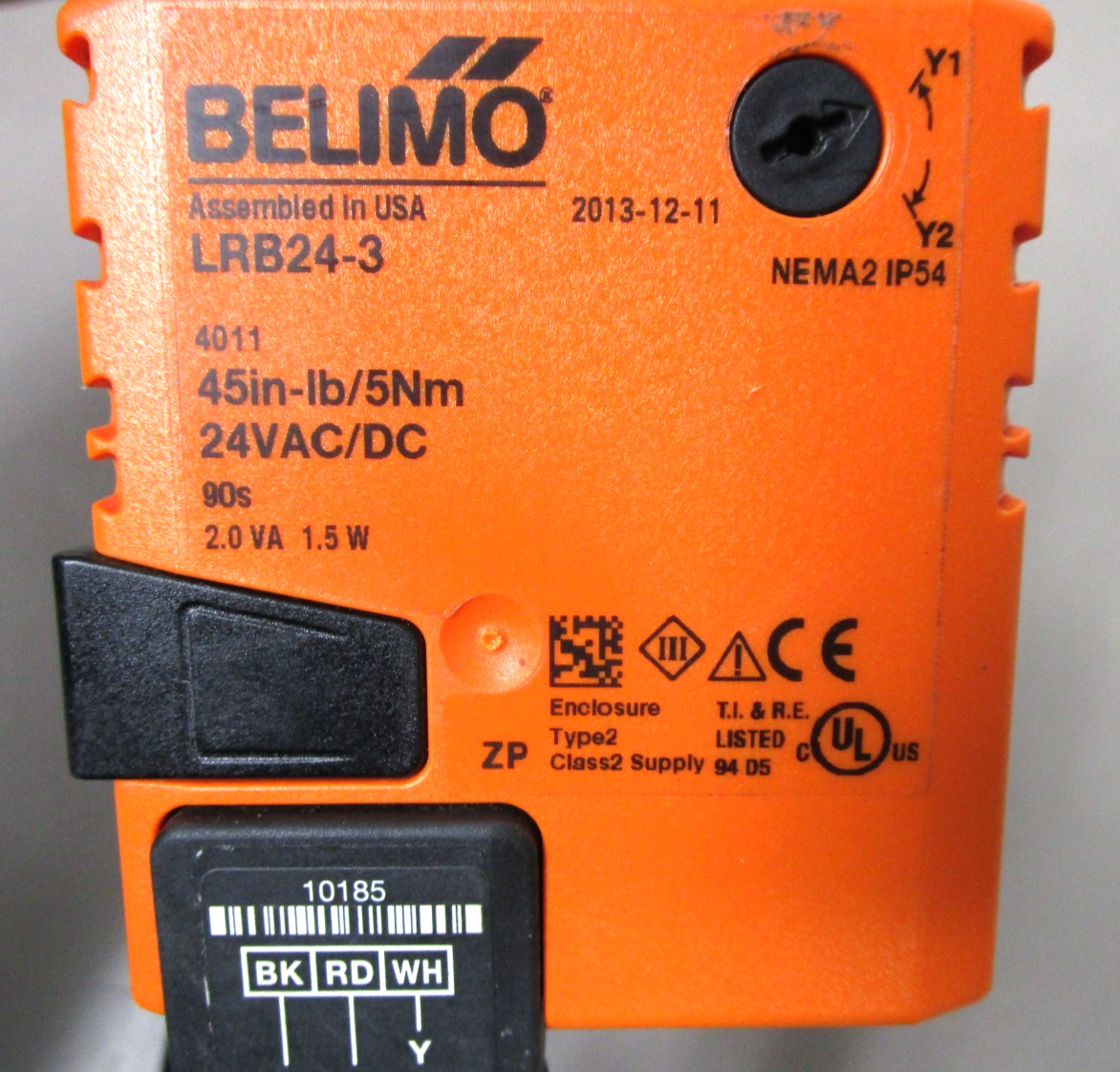Belimo P2050B005+LRB24-3 Characterized Control Valve Assembly 1/2″
