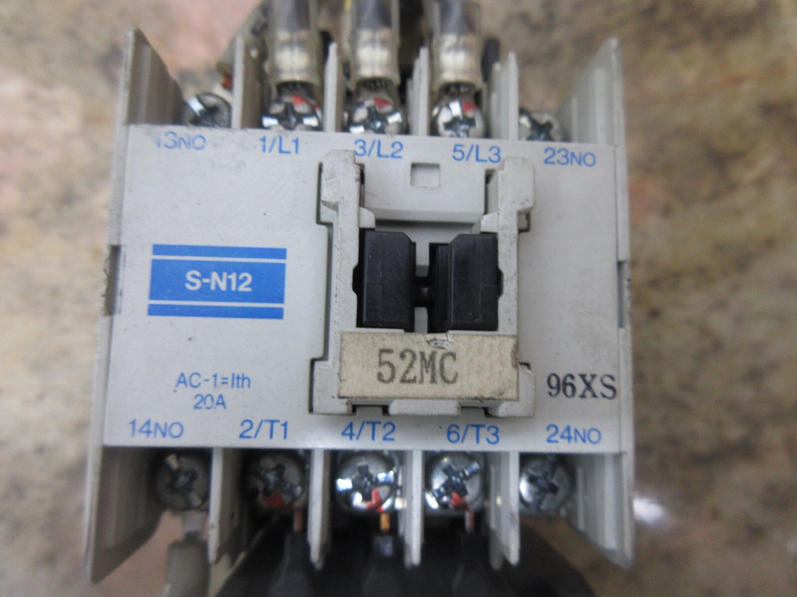 MITSUBISHI MAGNETIC CONTACTOR S-N12 W/ THERMAL OVERLOAD RELAY TH-N12
