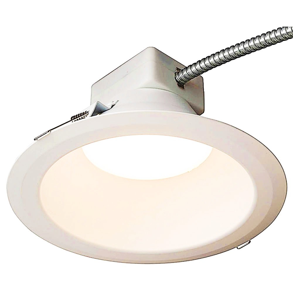 Lumination LRX Series LED downlight, 8 inch round, 3000 lumen, 3000K Color