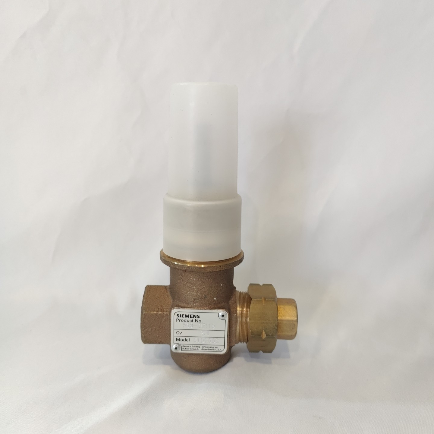 Siemens Flowrite 599-03119 2-Way N/C Brass Equal Percentage Valve Body 1/2″