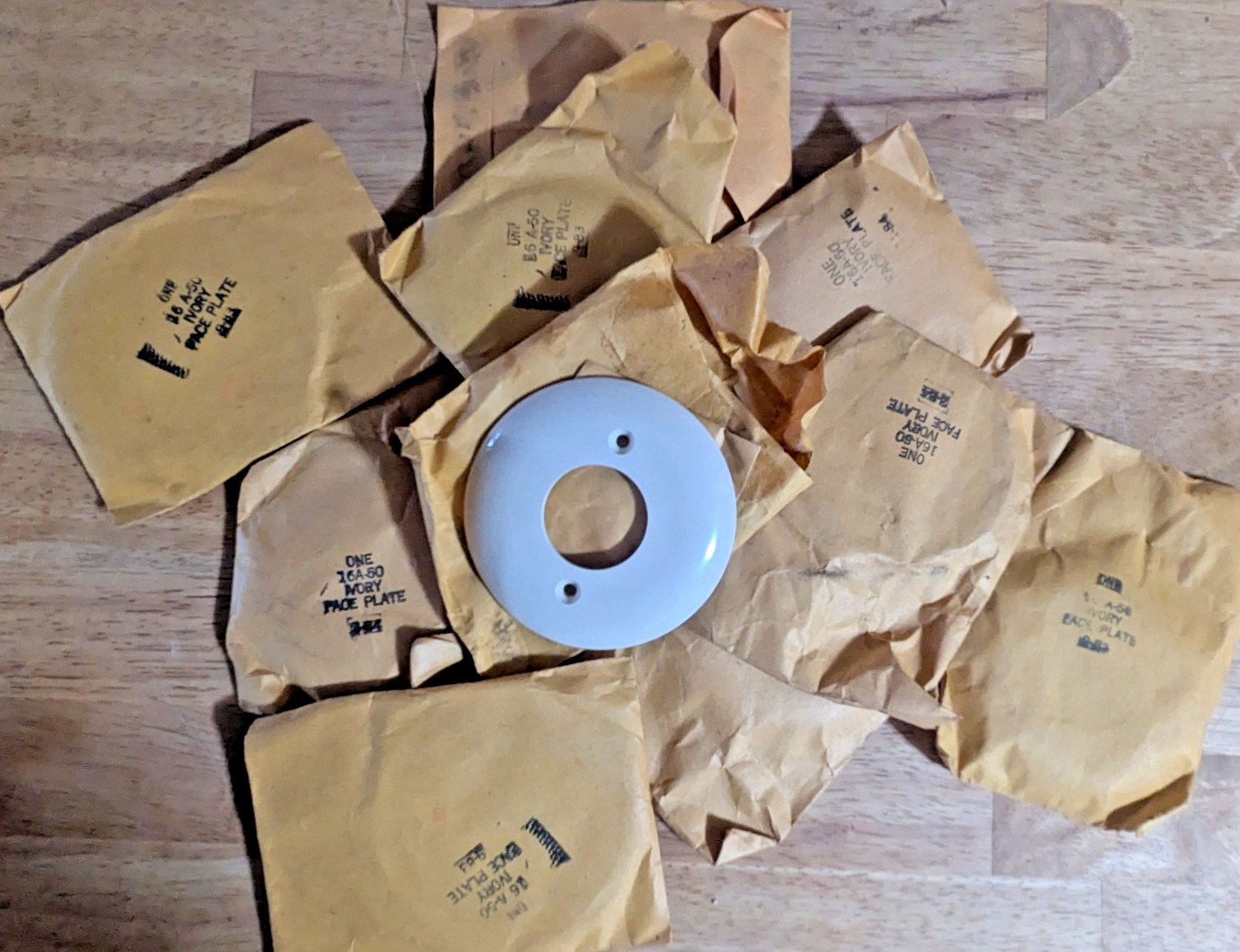 HUGE LOT Vintage Telephone Repair Parts, Mostly New Old Stock Adapters, Hardware